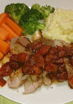 塩麹と豚もも肉のジューシーローストポーク-レシピのメイン写真