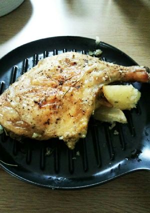 ローストチキン-レシピのメイン写真