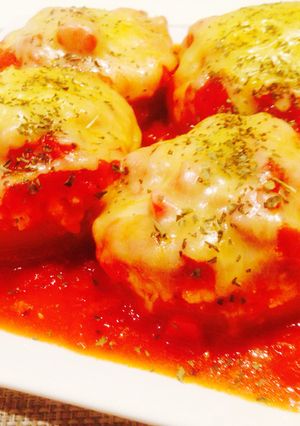 簡単！豪華！玉ねぎのトマト煮込み-レシピのメイン写真