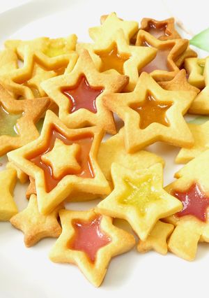 【簡単】かわいいステンドグラスクッキー♪-レシピのメイン写真