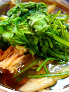 京都の春菊で朝からデトックス蕎麦-レシピのメイン写真