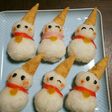 クリスマスにぴったり❗雪だるまおにぎり