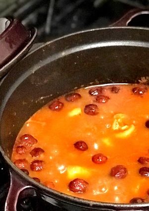鶏モモ肉の赤ワイン煮-レシピのメイン写真