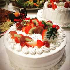 รูปของ クリスマスデコレーションケーキ