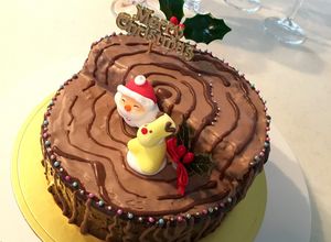 時短チョコスポンジ クリスマスケーキ☆♪-レシピのメイン写真