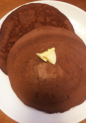 コストコのブラウニーミックスでパンケーキ-レシピのメイン写真