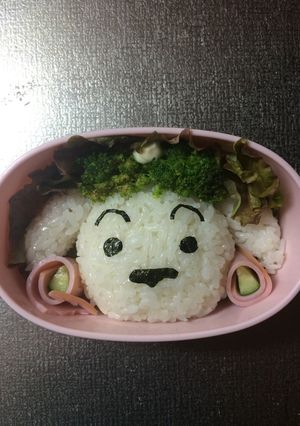 キャラ弁簡単シロ-レシピのメイン写真