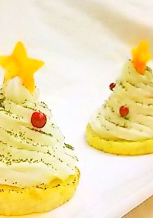 子供も食べれる前菜！ポテトツリー-レシピのメイン写真