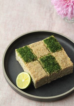 おせち料理！豆腐入りヘルシー松風焼き-レシピのメイン写真