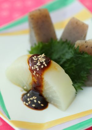 大根と蒟蒻の赤味噌がけ-レシピのメイン写真