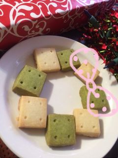 絶品 ショートブレッド プレーン&抹茶-レシピのメイン写真