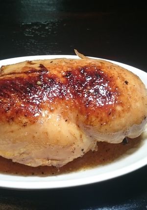 鶏ハム(むね肉)ローストチキン風照焼き-レシピのメイン写真