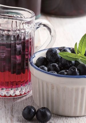 ブルーベリー酢-レシピのメイン写真