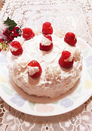 節約！簡単☆クリスマスケーキ☆-レシピのメイン写真