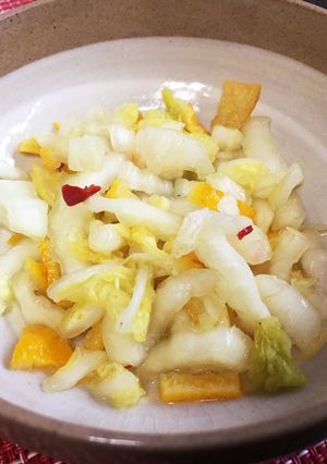 簡単白菜漬け-レシピのメイン写真