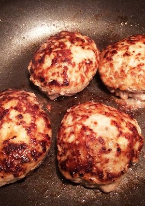 ハンバーグ♡-レシピのメイン写真