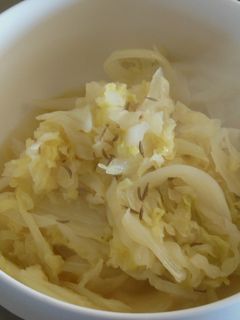 ザワークラフト風の煮キャベツ-レシピのメイン写真