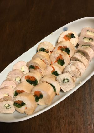 レンジで時短☆ロールチキン-レシピのメイン写真