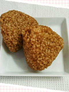 玄米で焼おにぎり-レシピのメイン写真