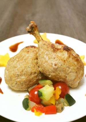 骨つき肉!スコッチエッグ-レシピのメイン写真