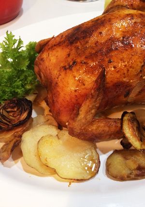 クリスマス＊簡単＊丸ごとローストチキン-レシピのメイン写真