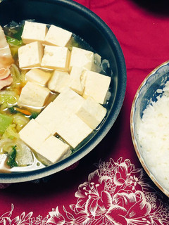 あっさりひとり鍋-レシピのメイン写真