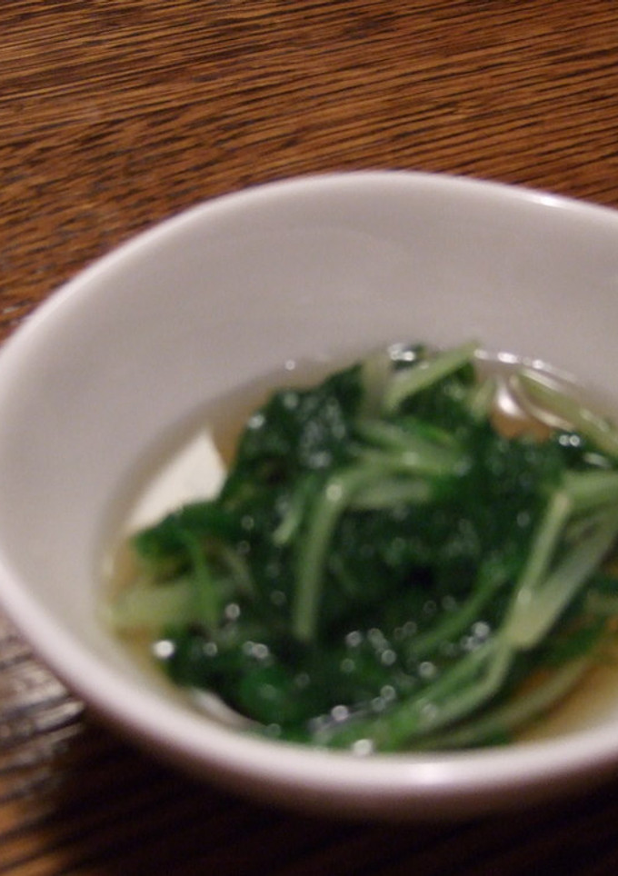 超簡単☆白だしで水菜の小鉢-レシピのメイン写真