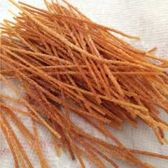 A picture of パリポリ揚げパスタ！止まらない(^^).