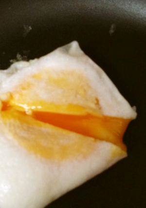 スイスダイヤモンドで簡単ポーチドエッグ風-レシピのメイン写真