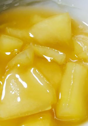 あたたか柚子とりんごのハチミツ葛湯-レシピのメイン写真