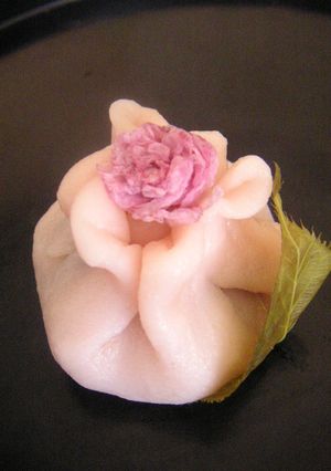 八重桜のつぼみ-レシピのメイン写真