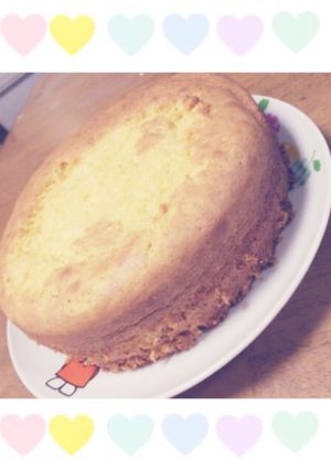 簡単につくれる！スポンジケーキ✨-レシピのメイン写真