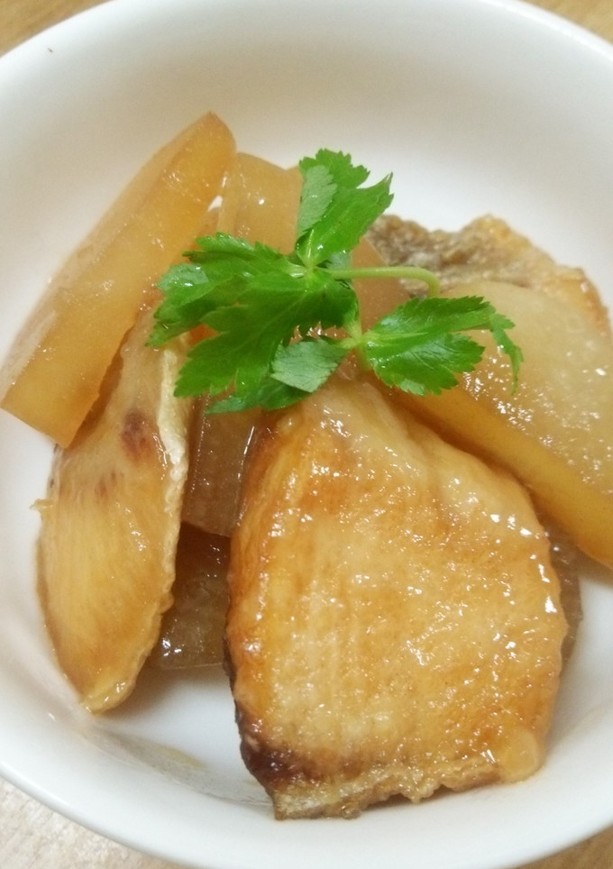 ブリの竜田揚げと大根のうま煮-レシピのメイン写真