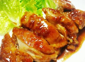 鶏ももで♡ガーリック照り焼きチキン♡-レシピのメイン写真