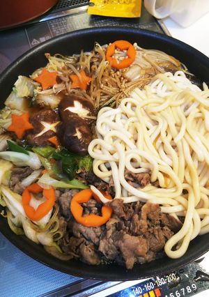 ☆すき焼き風煮込みうどん☆-レシピのメイン写真