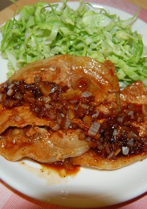 豚肉のたまねぎソースソテー-レシピのメイン写真