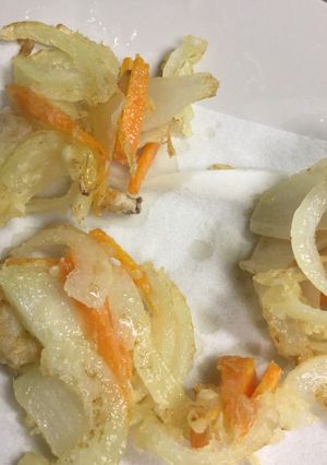 干しえび・玉ねぎ・にんじんのかき揚げ-レシピのメイン写真