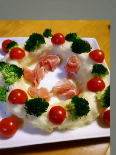 ポテトサラダリース-レシピのメイン写真