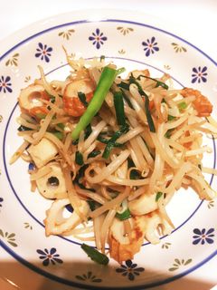 超簡単!!もやしニラちくわ炒め-レシピのメイン写真