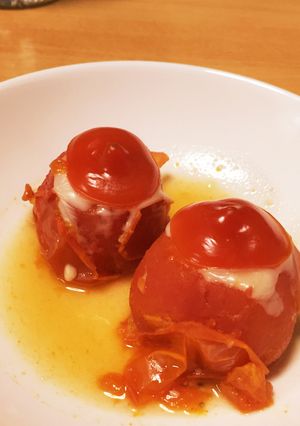 トマトにくづめ-レシピのメイン写真