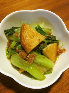 青梗菜と平天の煮物♪-レシピのメイン写真