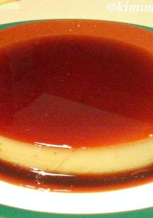 大きな焼きプリン-レシピのメイン写真
