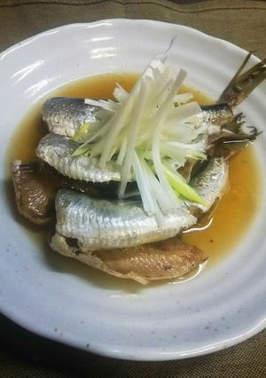 ウメッシュDEイワシの梅酒ソーダ煮♪-レシピのメイン写真