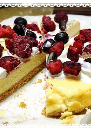 タルト風チーズケーキ-レシピのメイン写真