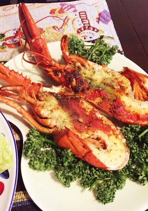 ロブスターのガーリックバター焼き 簡単♪-レシピのメイン写真