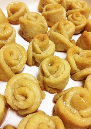 トルコの薔薇菓子 ローズクッキー-レシピのメイン写真