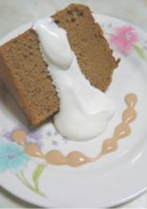 コーヒーシフォンケーキ-レシピのメイン写真
