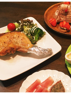 ☆レンジとグリルで簡単ローストチキン☆-レシピのメイン写真