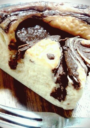 チョコマーブルチーズケーキ-レシピのメイン写真