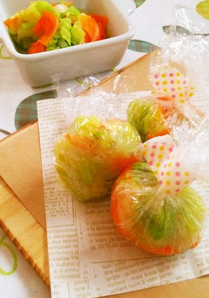 レンジで簡単☆アレンジ色々基本の野菜玉。-レシピのメイン写真